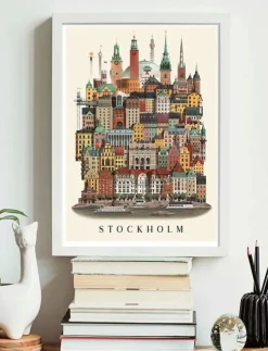Martin Schwartz Stockholm small poster - Posters| Posters & Ramar