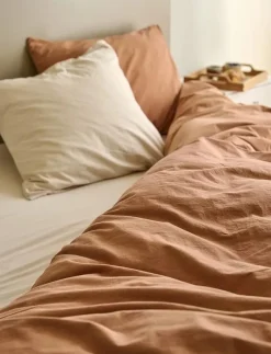 compliments Sängtextilier|Stone Bed Linen 150x210/50x60 cm - Påslakanset