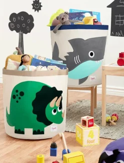 3 Sprouts Storage Container Round - Förvaringskorgar|Barn Inredning|Inredning