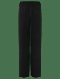 Mango Straight knitted trousers - Raka byxor|Kvinnor Byxor