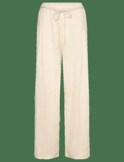 Kvinnor Mango Byxor|Straight lyocell trousers - Raka byxor