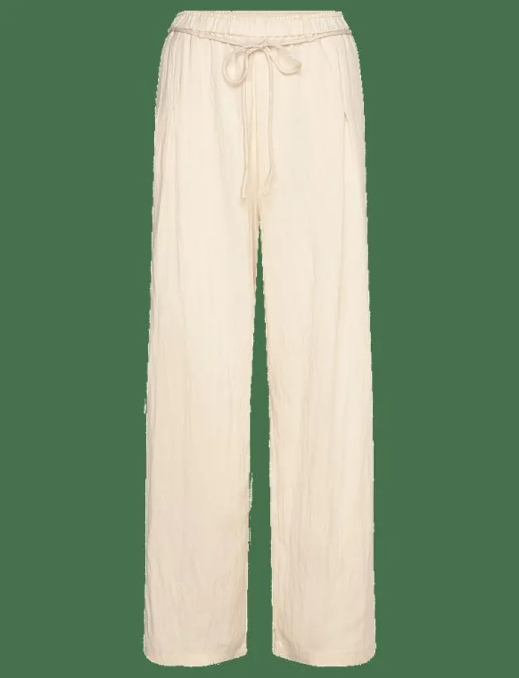 Kvinnor Mango Byxor|Straight lyocell trousers - Raka byxor