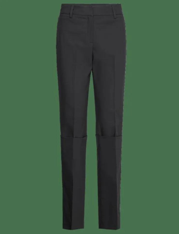 Kvinnor Mango Byxor|Straight pleated trousers - Raka byxor