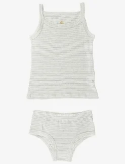Copenhagen Colors STRAP TOP AND UNDERPANTS STRIPED - Underklädesset|Barn Basplagg|Underkläder