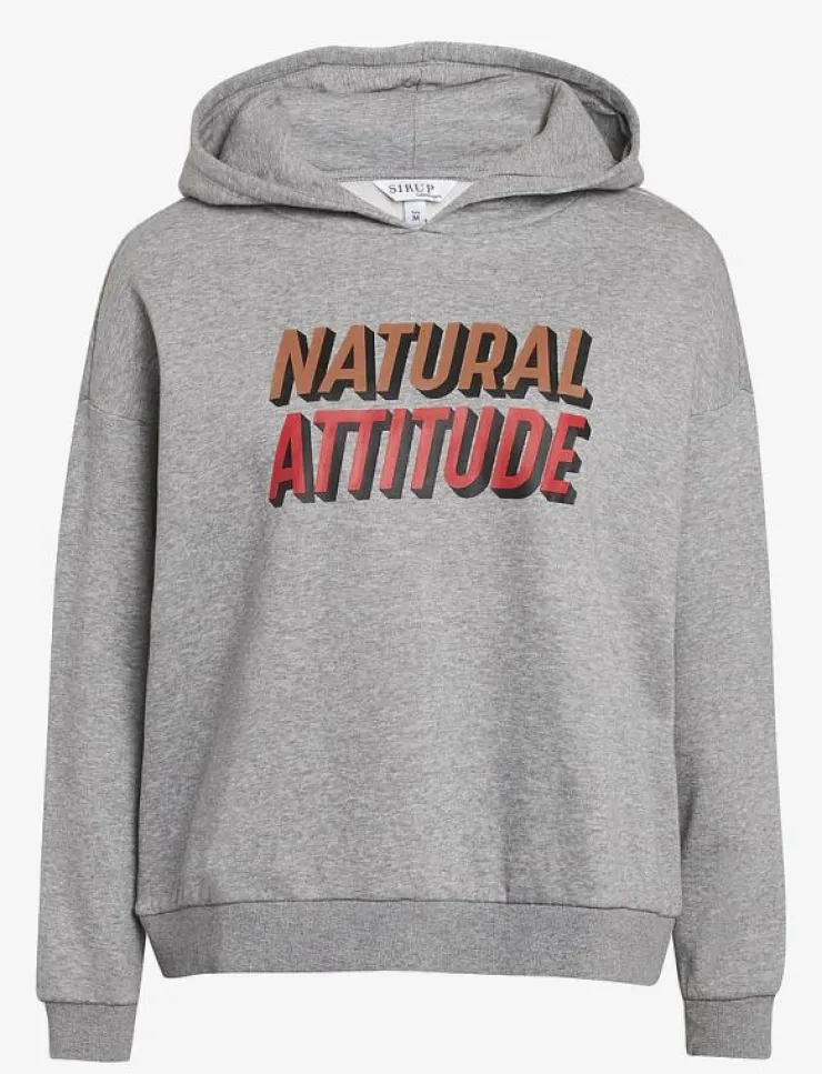 Sirup Copenhagen Street Sweat Hoodie w. Print - Huvtröjor|Kvinnor Sweatshirts