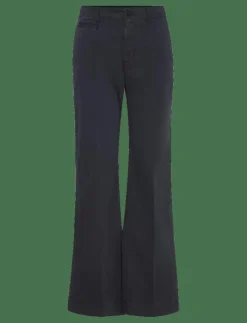 Lauren Ralph Lauren Stretch Cotton Chino Flare Pant - Utsvängda byxor|Kvinnor Byxor