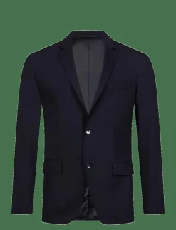Calvin Klein STRETCH WOOL SLIM SUIT BLAZER - Enkelknäppta kavajer| Jackor & Rockar|Kostymer & Kavajer