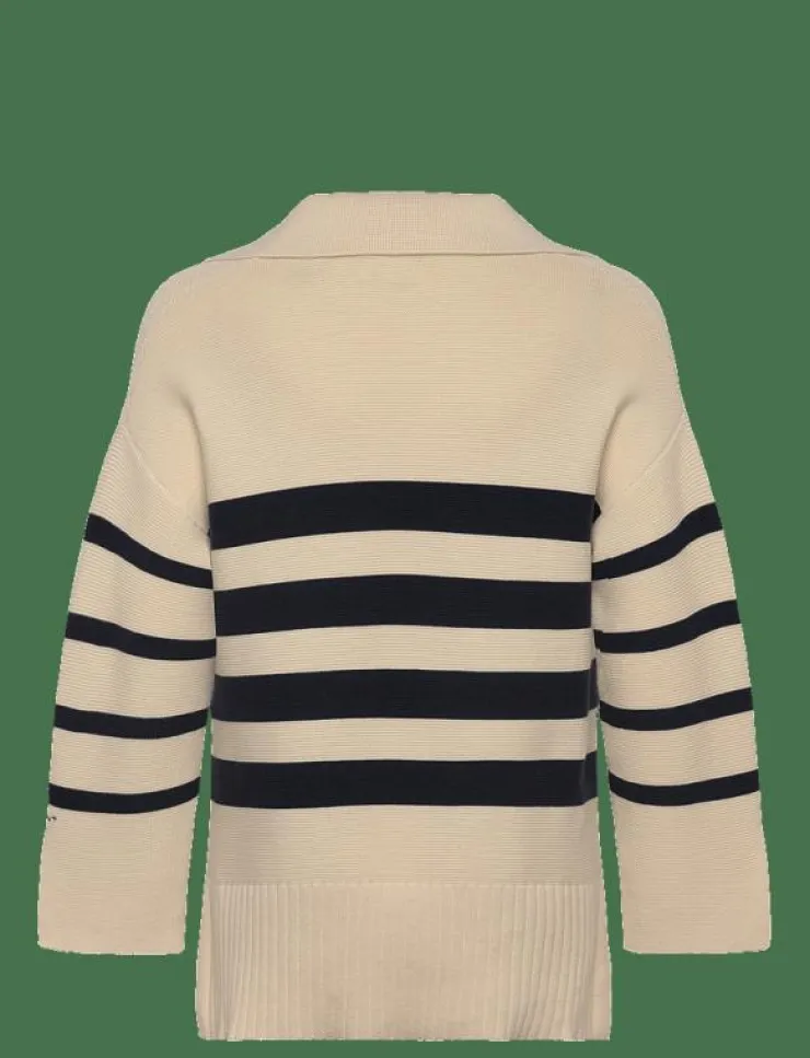 Barn GANT Överdelar|STRIPED BRETON KNITTED SWEATER - Stickade tröjor