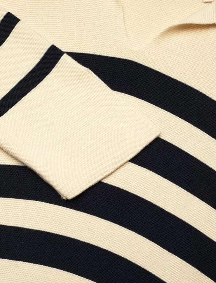 Barn GANT Överdelar|STRIPED BRETON KNITTED SWEATER - Stickade tröjor