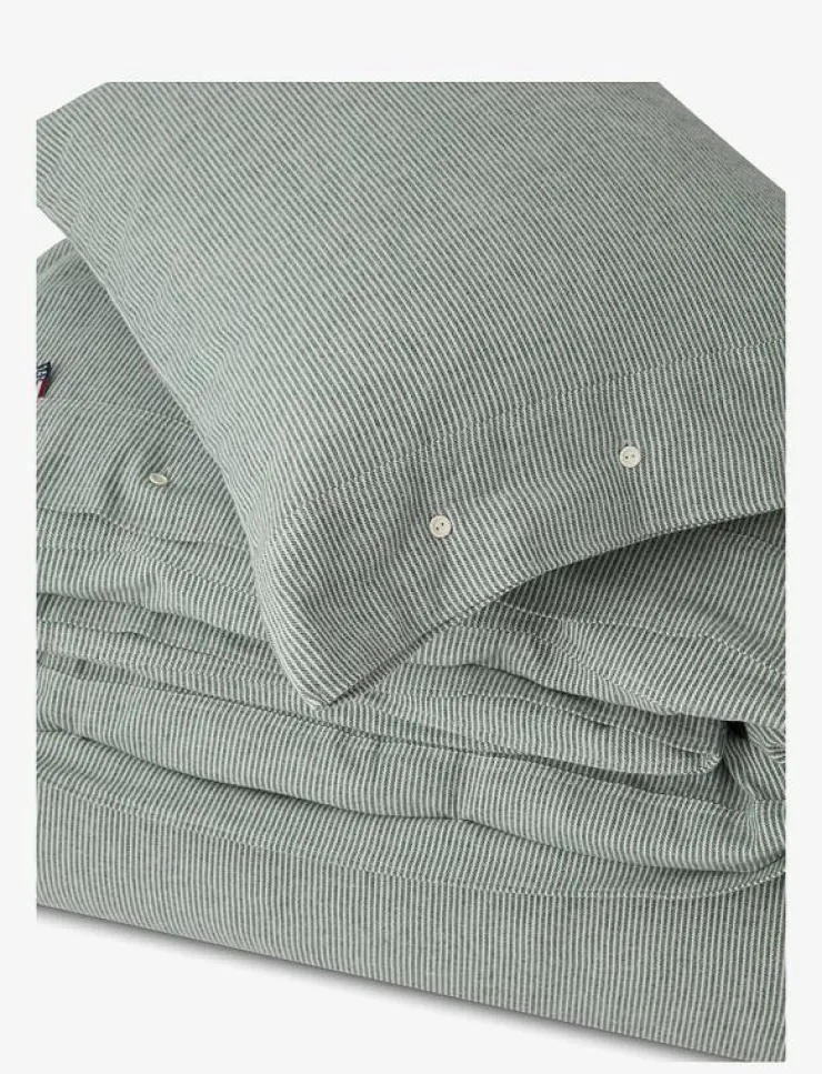 Lexington Home Sängtextilier|Striped Cotton Flannel Bed Set - Påslakanset