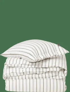 Lexington Home Striped Cotton Poplin Bed Set - Påslakanset| Sängtextilier