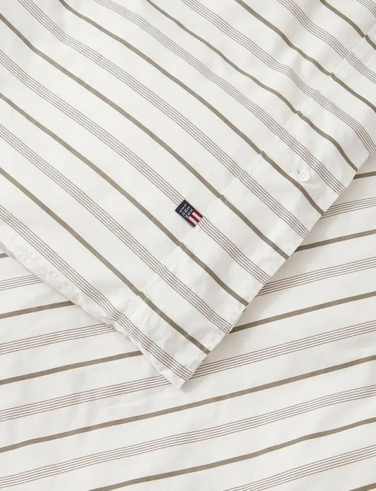 Lexington Home Striped Cotton Poplin Bed Set - Påslakanset| Sängtextilier