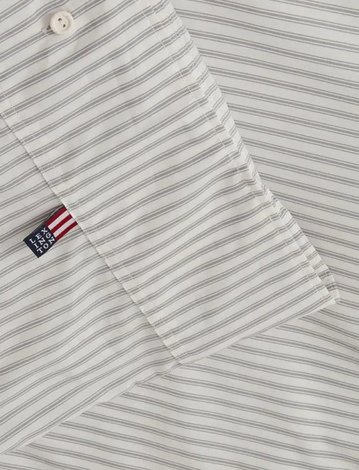 Lexington Home Striped Cotton Poplin Bed Set - Påslakanset| Sängtextilier