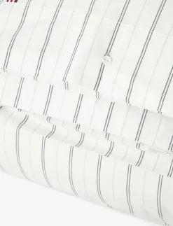 Lexington Home Sängtextilier|Striped Cotton Poplin Duvet Cover - Påslakan