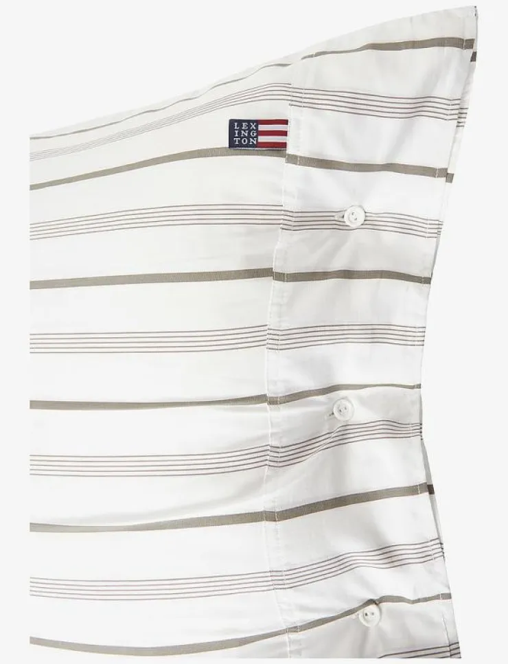 Lexington Home Striped Cotton Poplin Pillowcase - Örngott| Sängtextilier