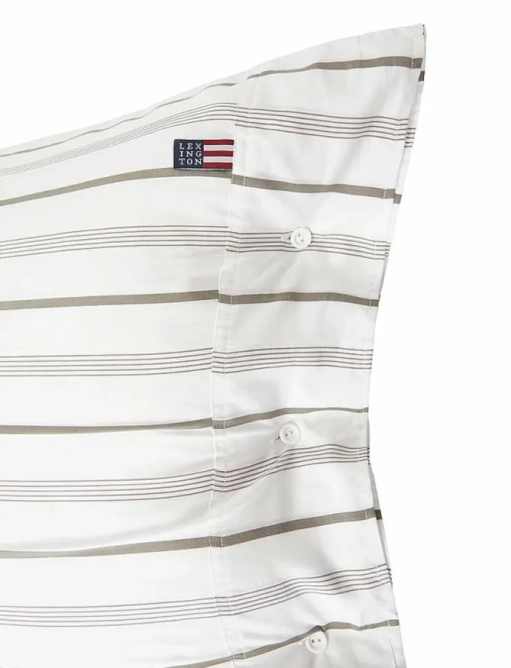 Lexington Home Striped Cotton Poplin Pillowcase - Örngott| Sängtextilier