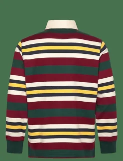 GANT STRIPED HEAVY RUGGER - Långärmade pikéer| Pikéer