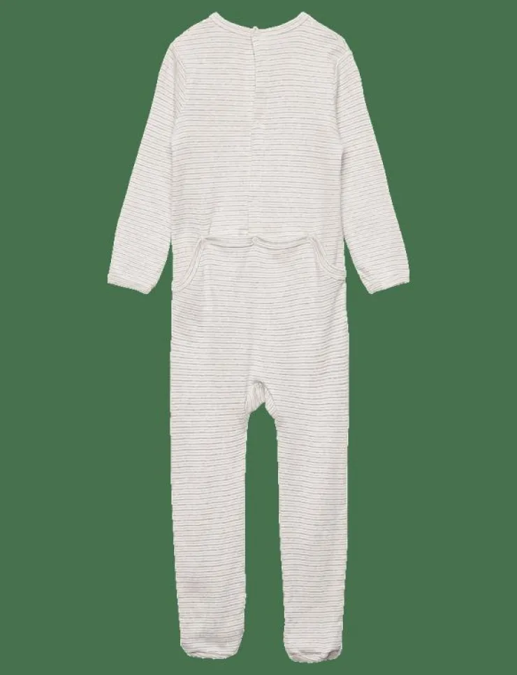 Barn Copenhagen Colors Bodysuits|STRIPED JERSEY FULL BODY W. BACK OPENING - Långärmad bodysuit