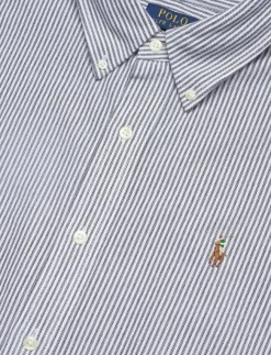 Polo Ralph Lauren Skjortor|Striped Knit Oxford Shirt - Oxford-skjortor