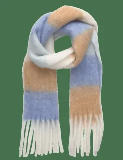 Mango Striped knit scarf - Halsdukar|Barn Halsdukar & Sjalar