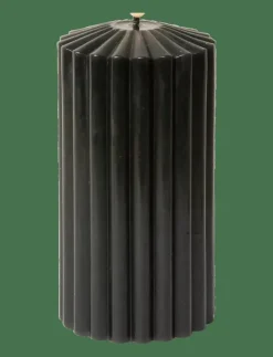 C'est Bon Striped LED pillar candle - Dekoration| Ljus