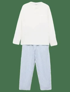 Barn Mango Sovplagg|Striped long pyjamas - Set