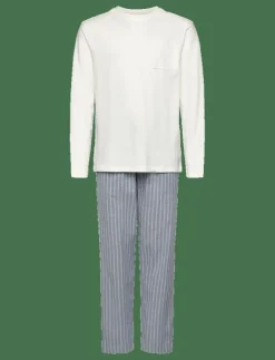 Mango Striped long pyjamas - Set|Barn Sovplagg