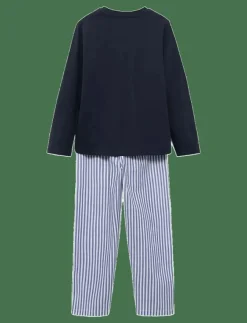 Mango Striped long pyjamas - Set|Barn Sovplagg