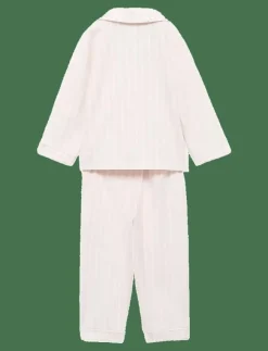 Mango Striped long pyjamas - Set|Barn Sovplagg