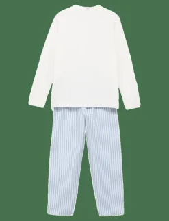 Barn Mango Sovplagg|Striped long pyjamas - Set