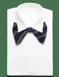 AN IVY Striped Oversized Bow Tie - Flugor| Slipsar & Accessoarer