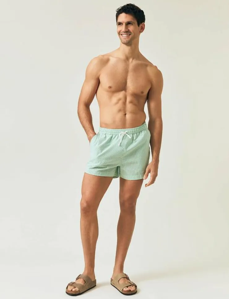 Lexington Clothing Badkläder|Striped Seersucker Swim Trunks - Badbyxor