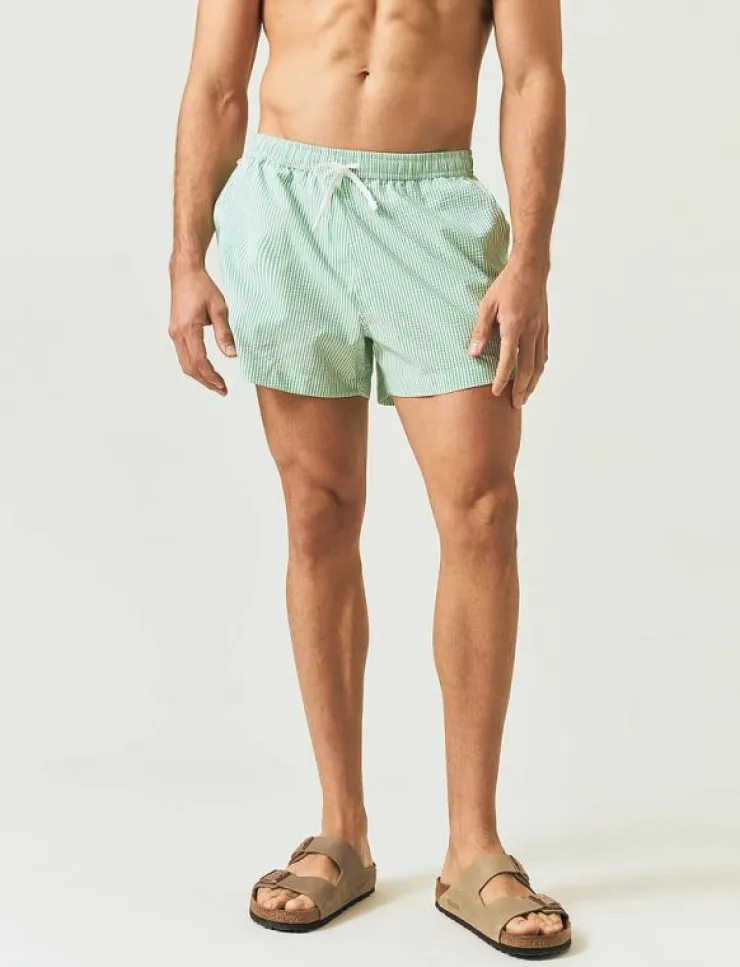 Lexington Clothing Badkläder|Striped Seersucker Swim Trunks - Badbyxor