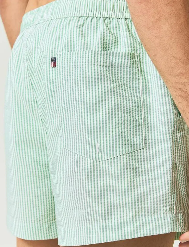 Lexington Clothing Badkläder|Striped Seersucker Swim Trunks - Badbyxor