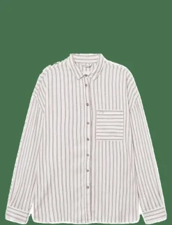 Rethinkit Studios Striped Shirt PJ - Skjortor|Kvinnor Toppar & T-Shirts