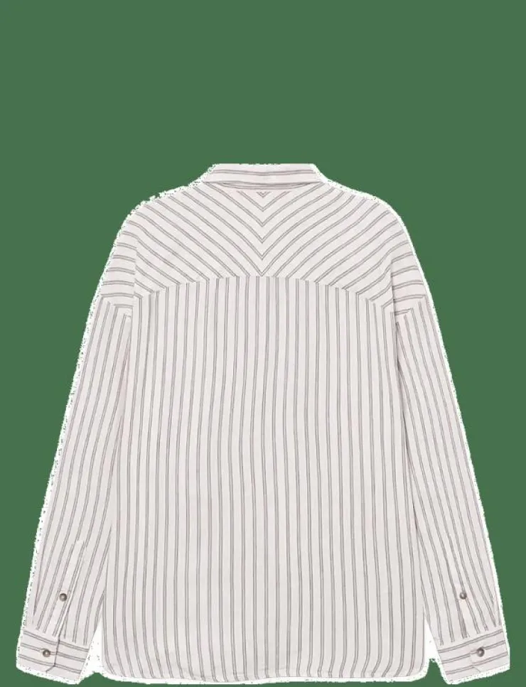 Rethinkit Studios Striped Shirt PJ - Skjortor|Kvinnor Toppar & T-Shirts