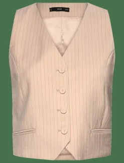 Mango Striped suit waistcoat - Kavajer|Kvinnor Kavajer