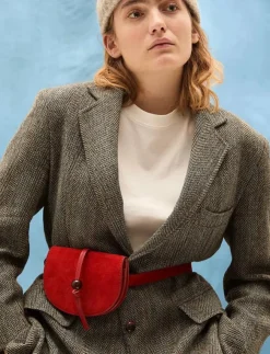 Kvinnor Becksöndergaard Magväskor|Suede Belt Bag - Magväskor