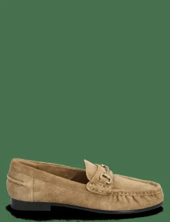 Mango Suede moccasins with buckle - Loafers|Kvinnor Loafers