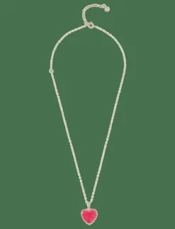 Kvinnor SNÖ of Sweden Smycken|Sugar hearts pendant neck 42 - 42 cm - Kedjehalsband