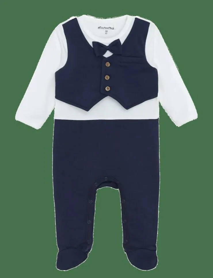 Barn Minymo Bodysuits|Suit LS - Långärmad bodysuit