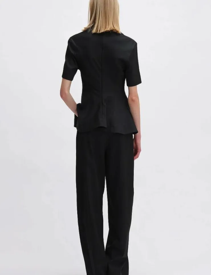 REMAIN Birger Christensen SUITING PEPLUM TOP - T-shirts|Kvinnor T-Shirts & Toppar