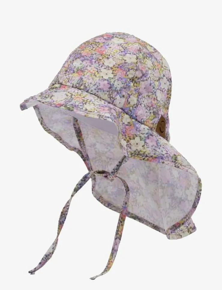 Barn mikk-line Solhattar|Summerhat Long Neck - Aop - Solhatt