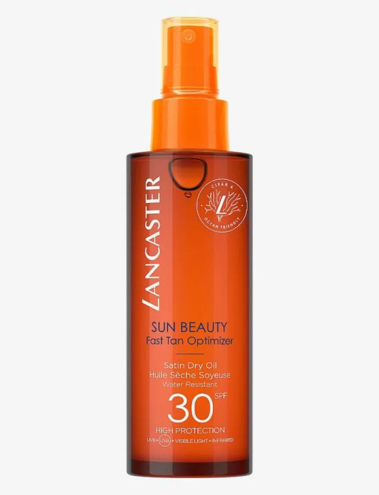 Kvinnor Lancaster Hudvård|Sun Care Face & Body Satin dry oil SPF30 150 ML - Kroppsvård