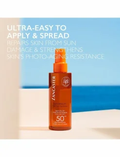 Kvinnor Lancaster Hudvård|Sun Care Face & Body Satin dry oil SPF30 150 ML - Kroppsvård