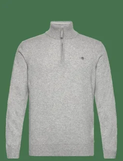 GANT Stickat|SUPERFINE LAMBSWOOL HALF ZIP - Stickat
