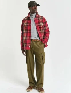 GANT Stickat|SUPERFINE LAMBSWOOL HALF ZIP - Stickat