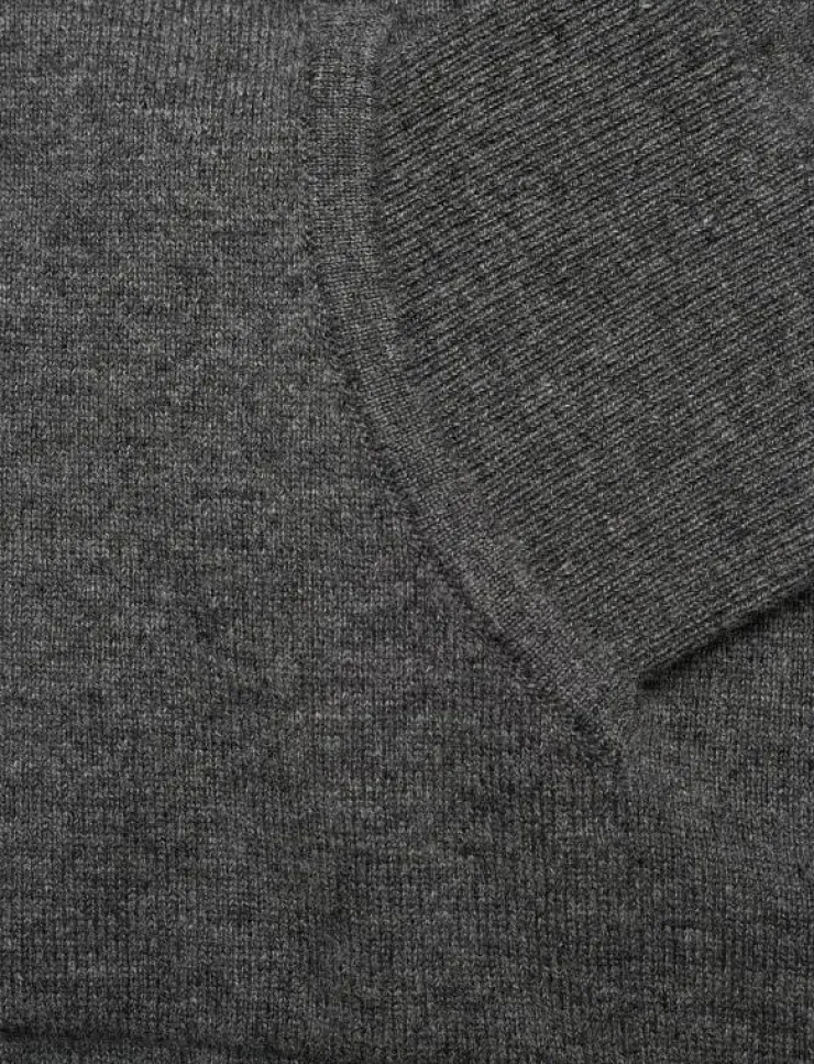 Kvinnor GANT Kläder|SUPERFINE LAMBSWOOL ZIP HOODIE - Huvtröjor