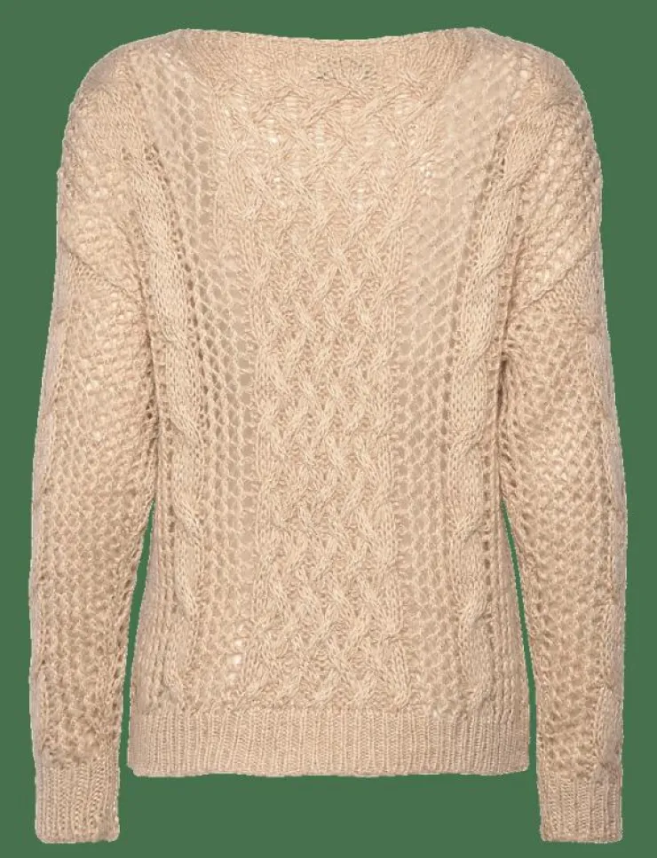 Kvinnor United Colors of Benetton Stickat|SWEATER L/S - Stickat
