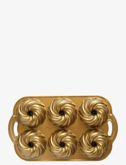 Nordic Ware Baktillbehör|Swirl Bundtlette Pan - Bakformar